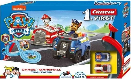 Carrera autodráha FIRST Paw Patrol