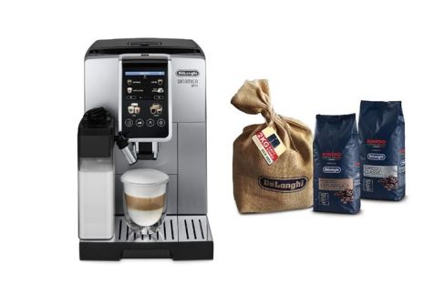 SET De'Longhi ECAM380.85.SB&juta bag 2kg