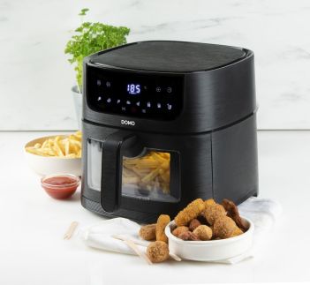 Horkovzdušná fritéza 6 l s průzorem - DOMO DO1126FR, Objem: 6 l, Příkon: 1500 W