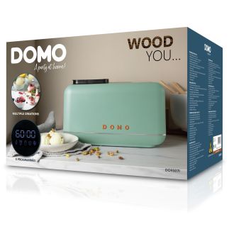 Zmrzlinovač s kompresorem - WOOD YOU -  DOMO DO9307I