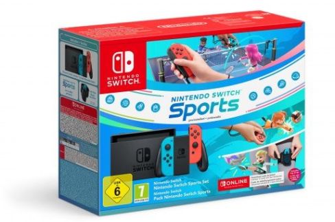 Nintendo Switch Neon + Switch Sports