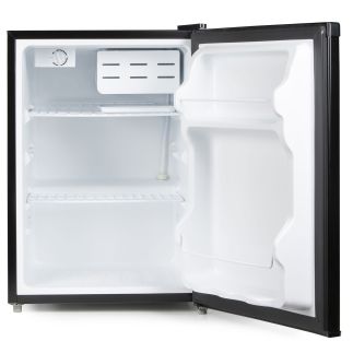 Lednice s mrazící přihrádkou - černá - PRIMO PR155FR, Objem: 66 l *, Třída: E, (š x h x v): 44,5 x 51 x 63 cm