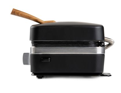 Sendvičovač - Gril - Vaflovač - 3v1 - černý - DOMO DO9278C, příkon 1 100 W, termostat, černá barva