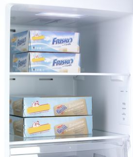 Šuplíkový mrazák - střibrnný, No Frost, 240 L - DOMO DO91204F, Objem: 240 l *, Třída: C