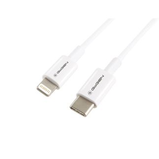 Kabel GoGEN USB-C / Lightning, 2m, bílý