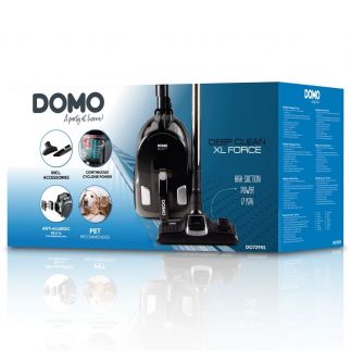 Bezsáčkový cyklónový vysavač - DOMO DO7295S, Příkon: 850 W, Akční rádius: 8 m