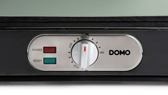 Sendvičovač - Gril - Vaflovač - 3v1 - zelený - DOMO DO9276C, příkon 1 100 W, termostat, zelená barva