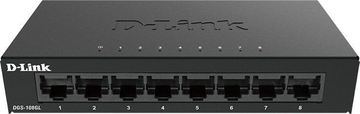 D-LINK 8-Port Gigabit Switch (DGS-108GL)