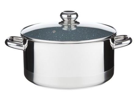 Hrnec CERAMMAX PRO STANDARD s poklicí, průměr 26 cm, objem 6.5 l, keramický povrch šedý granit