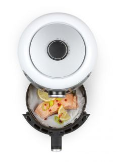 Horkovzdušná fritéza bez oleje - DOMO DO517FR, Objem 1,6 l, Příkon: 1000 W