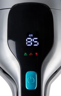 Tyčový aku vysavač 2v1 - 21,6 V Li-ion - DOMO DO249SV, Baterie: 21,6 V Li-Ion, Příkon: 130 W, Výdrží baterie: 55 min, HEPA filtr