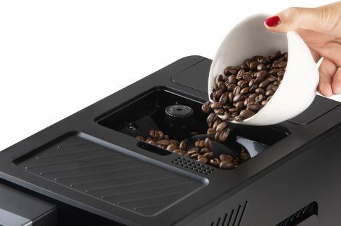 Automatický Espresso kávovar - černo šedý - DOMO DO744K, 1 350 W, 19 barů, LCD displej