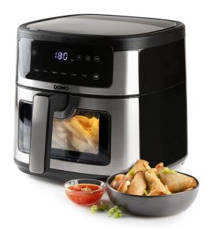 Horkovzdušná fritéza 6 l s průzorem - DOMO DO548FR, Objem: 6 l, Příkon: 1 500 W