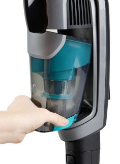 Tyčový aku vysavač 2v1 - 21,6 V Li-ion - DOMO DO249SV, Baterie: 21,6 V Li-Ion, Příkon: 130 W, Výdrží baterie: 55 min, HEPA filtr