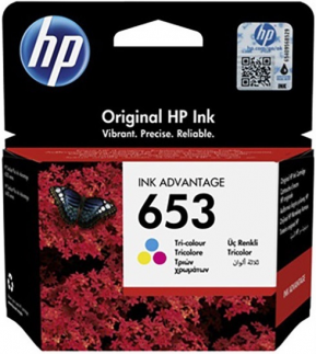 HP 653 Tri-color, 3YM74AE