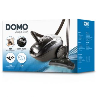 Sáčkový vysavač - tichý - DOMO DO7285S, Příkon: 700 W, Hlučnost: 75 dB