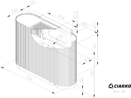 Ciarko Design CDP8001B