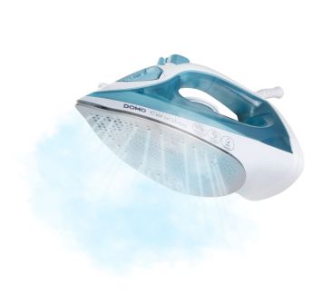 Napařovací žehlička CeraGliss - keramická - DOMO DO7060S, Příkon: 2 400 W, Parní ráz: 120 g/min