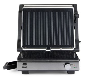 Kontaktní gril a vaflovač 2v1 - DOMO DO9287G, Keramický povrch PFAS free, Příkon: 1 800 W, Možnost otevření o 180°