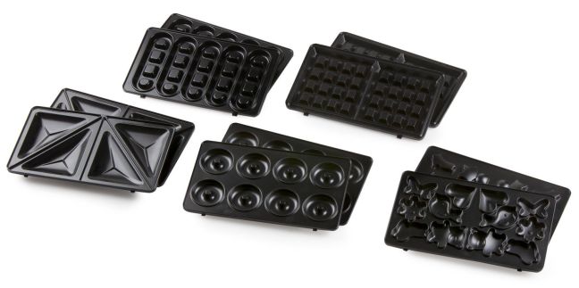 Sendvičovač a vaflovač 5v1 - DOMO DO1109C, Příkon: 750 W