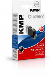 KMP C107BKX (CLI-571BK XL)