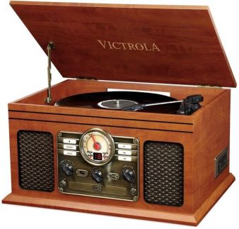 Victrola VTA-200B Gramofon hnědý