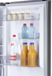 Lednice kombinovaná s mrazákem dole -  DO91337C,  323 L - nerezová ocel