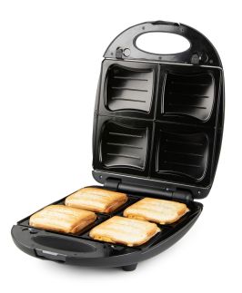 Sendvičovač 2v1 na 4 sendviče / vafle - DOMO DO9295C, Příkon: 1200 W