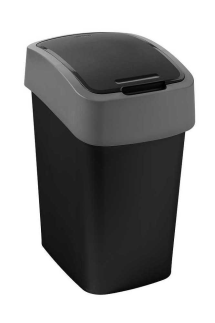 FLIPBIN 9L odpadkový koš - černý