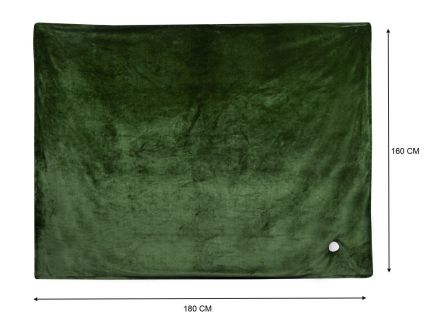 Vyhřívaná deka XXL na přikrytí - DOMO DO640ED, Příkon: 160 W, Rozměry: 180x160 cm
