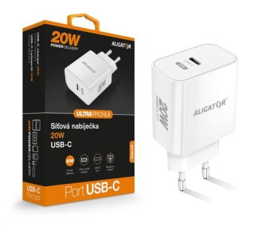 ALI CN PD 20W, USB-C, bílá CHPD0010