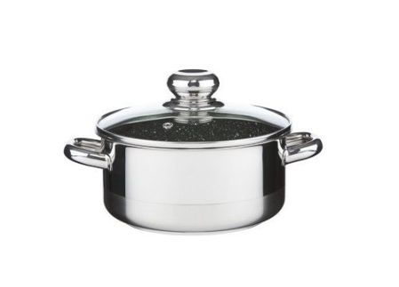 Rendlík CERAMMAX PRO STANDARD s poklicí, průměr 18 cm, objem 2.0 l, keramický povrch černý granit