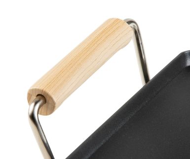 Rodinný gril Teppanyaki - Wood Look - DOMO DO8312TP, Příkon: 1 800 W, Pečící plocha: 70cm x 22 cm