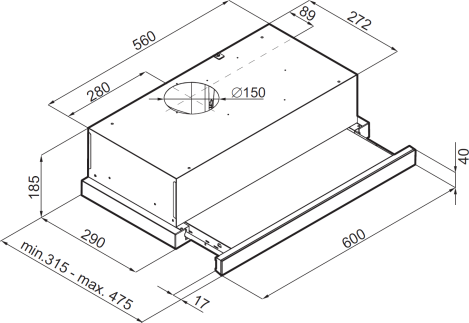 Kluge KOT6006IX