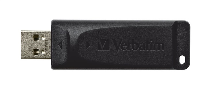 VERBATIM 98696 16GB USB 2.0 Slider černá