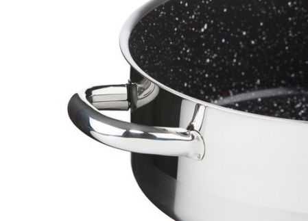 Kastrol CERAMMAX PRO STANDARD s poklicí, průměr 26 cm, objem 4.5 l, keramický povrch černý granit