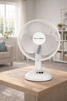 Stolní ventilátor, 30cm - Punex(R) - PFT1030, 40 W, 50 dB, 3 rychlosti, oscilace