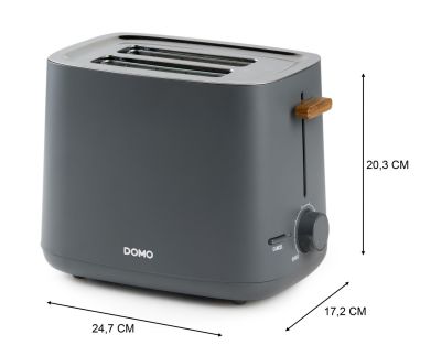 Topinkovač na 2 topinky - WOOD YOU - DOMO DO965T, 1000 W