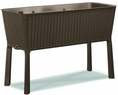 květináč EASY GROW hnědý