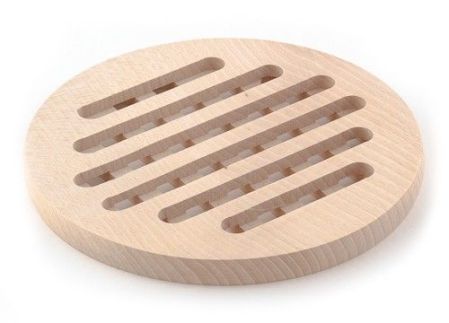 Buková odkládací deska DPHK 195 průměr 19.5 cm
