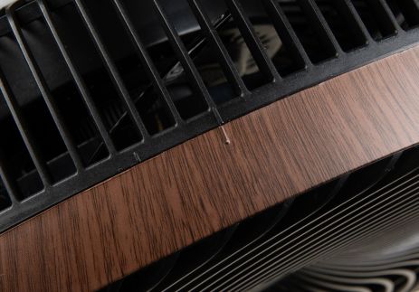 Stojanový ventilátor s 3D oscilací - Wood Style - DOMO DO8155, 33 cm, dálkové ovládání 