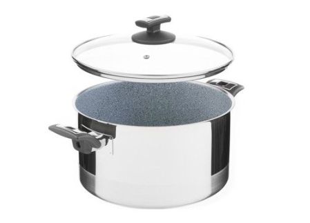 Hrnec CERAMMAX PRO COMFORT s poklicí, průměr 26 cm, objem 8.0 l, keramický povrch šedý granit