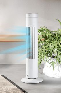 Ventilátor sloupový s dálkovým ovládáním- DOMO DO8154, 76 cm, 35 W