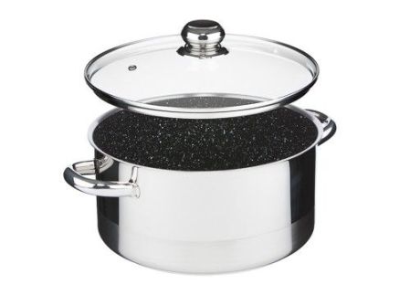 Hrnec CERAMMAX PRO STANDARD s poklicí, průměr 26 cm, objem 6.5 l, keramický povrch černý granit