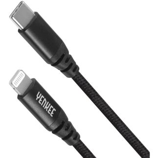 YCU 631 MFi BK USB C/lightning 1m YENKEE