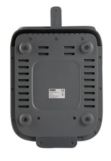 Vertikální dvojitá horkovzdušná fritéza 3,5+6,5 l - DOMO DO550FR, 2 500 W, 2 samostatné zóny, celková kapacita 10 litrů, s průzory