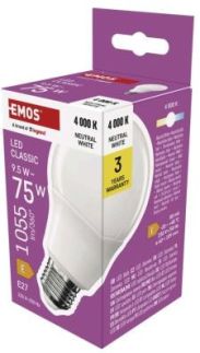 Emos ZQ5E53 LED žárovka Classic A60/E27