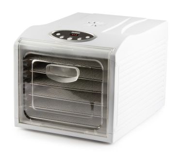 Sušička ovoce - digitální - DOMO DO353VD, Příkon: 500 W, 6 plat, digitální, časovač, regulace teploty