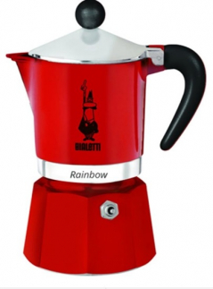 BIALETTI RAINBOW 3 ŠÁLKY ČERVENÁ