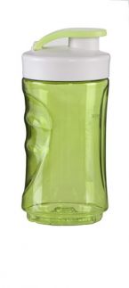 Láhev na smoothie DOMO - transparentní zelená 300 ml